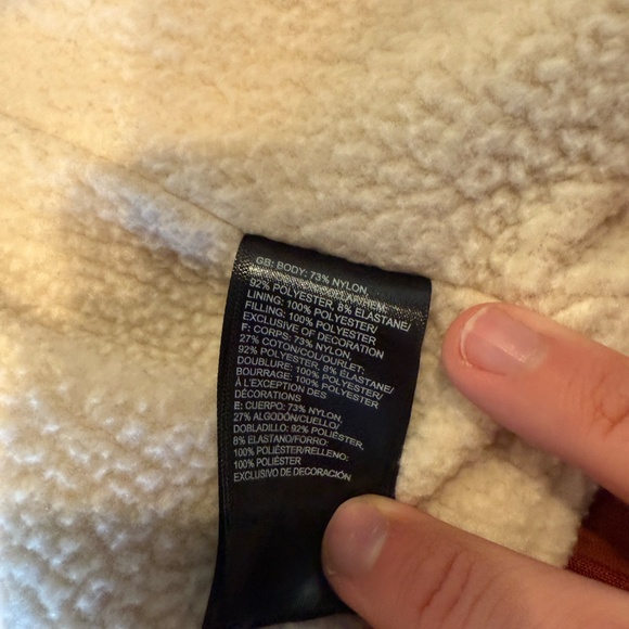 The North Face Cuchillo Vest for Men in Burnt Orange - Small - Picture 8 of 9